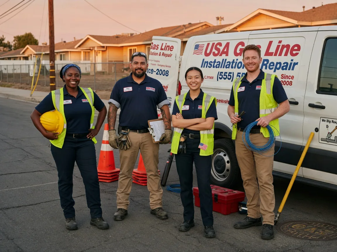 Gas Line Installation company in Rockwood, TX